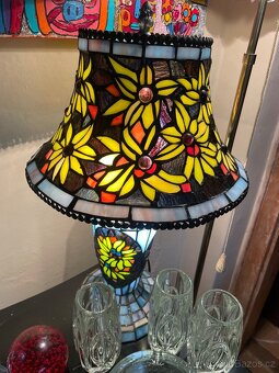 Vitrážová lampa - 3