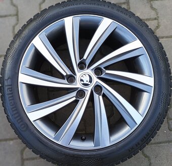 Originál sada disků Škoda Octavia IV 5x112 R18 Perseus - 3