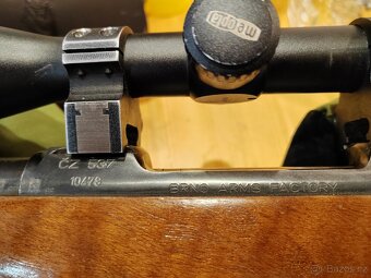 Kulovnice ČZ 537, ráže 308 Win., puškohled Meopta R1, 7x56 - 3