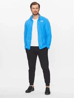 THE NORTH FACE BLUE -M (M-L)🤩 Glacier  FLEECE BUNDA - 3