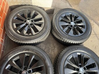 Alu 16" 5x100 škoda Cortadero Black zimní 95% KAMIQ TOP - 3