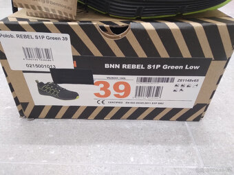 Pracovní sandály Bennon -zelené - 3