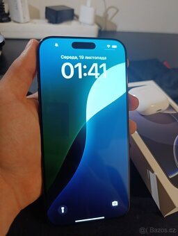 IPhone 16Pro Max černý titan 256gb 100% baterka - 3