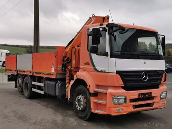 Prodám MERCEDES-BENZ AXOR 2533 L 6X2 E4 valník s hydr. rukou - 3