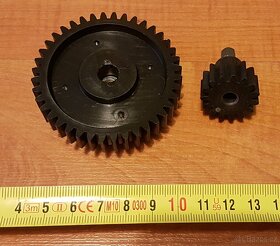 plastová ozubená kola z polyamidu soukolí - 3