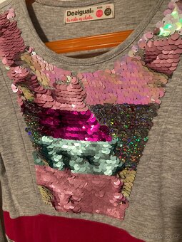 Bavlněné šaty Desigual 134/140 - 3