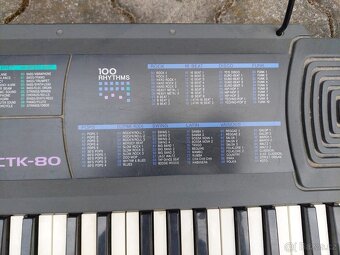 Klavesy Casio CTK-80 - 3