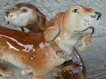 Soška psi  Royal Dux - 3