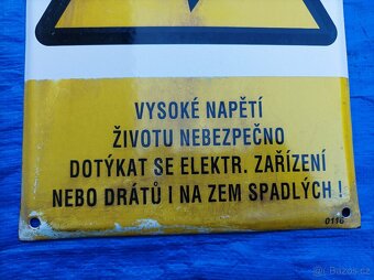 Výstražná cedule č. 3 - 3