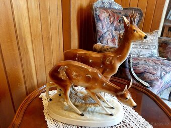 myslivost, soubor dekoračních předmětů - 3