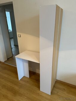 Psací stůl s regálem - nový - 3