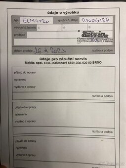 Elektrická sekačka makita - 3