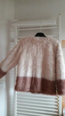 Dívčí zimní kožíšek kabátek Next v.140 -10 let - 3