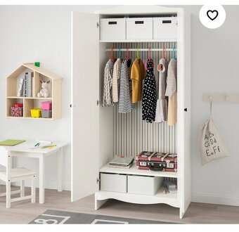 2x Detska skrin Smagora bila (IKEA) - 3