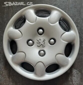 Originální poklice Peugeot 13" 4 kusy - 3