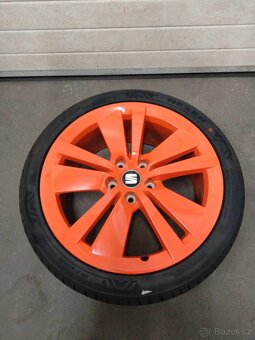18" alu SEAT,VW,ŠKODA + letné pneu. - 3