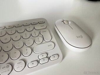 Klavesnice Logitech Pebble Keyboard 2 K380s US + myš - 3