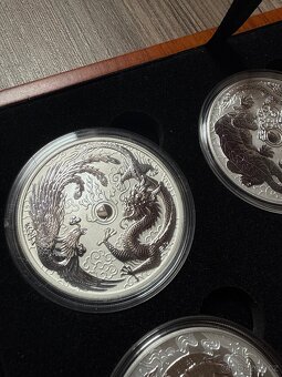 Serie Chinese Myths and Legends 9x 1oz stříbrné mince - 3