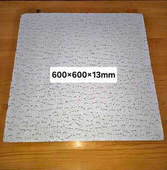 Podhledové ecodesky 600x600x13 mm - 3