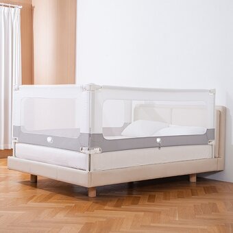 Zábrana na postel a ohrádka Monkey Mum® 2v1 Smart - 90 cm - 3