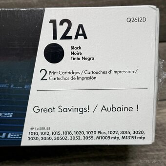 Toner HP 12A černý - 3