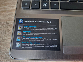 Zánovní HP ProBook 4530s 15,6" - 8GB RAM 120GB SSD Win 11 - 3