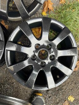 Alu kola 15" 5x112 R15 ET50 , střed 57.1 mm nový lak - 3