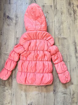 Lewro dívčí prošívaná zimní bunda 116(116/122) - 3