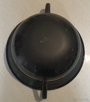 Stará smaltovaná mísa 33 cm - 3