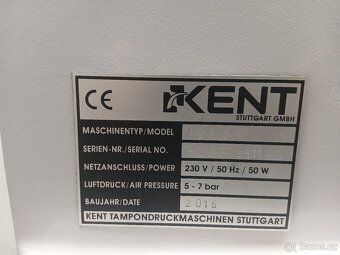 Tiskařský stroj KENT HVA 100 - 3