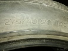 pneu 275/40/20 - 3