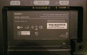 Sony SDM-HS75D LCD monitor 17" - 3