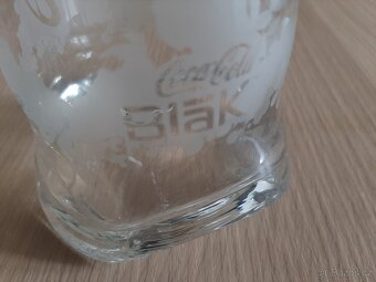 sklenička Coca Cola, reklamní UŽ JEN MALÁ Blak - 3