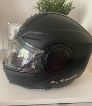 Výklopná přilba LS2 FF902 Scope Solid Black Matt - 3