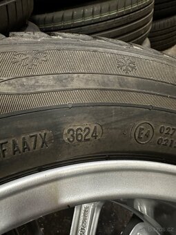 Originál Škoda disky s novými pneu - 3