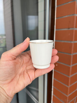 4x porcelánový panák 70ml, LFZ Lomonosov - 3
