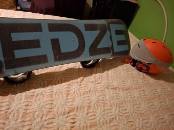 Dětský snowboard s vázáním - 3