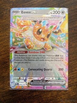 🃏 Pokémon karty – Eevee EX evoluce – Prismatic Evolution 🔥 - 3