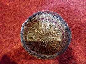 proutěné košíčky - 3