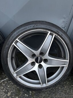 Alu kola R18 5x112 VW koncern + letní pneu 225/40/18 - 3