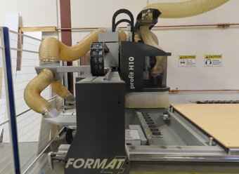 Zisk H10 16 38 Formát 4 CNC 3osé obrábění dřeva vnořování - 3