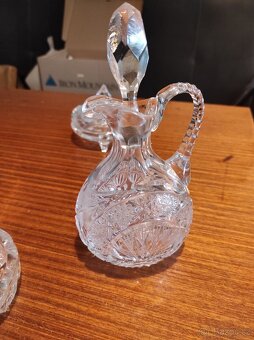 Sada broušeného skla - 3