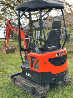Minibagr EXCAT X15 - 3