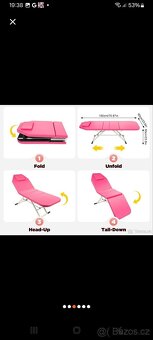 Nové  skládací  kosmetické lehátko - 3