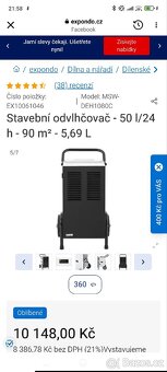 Odvlhčovač stavební - 3