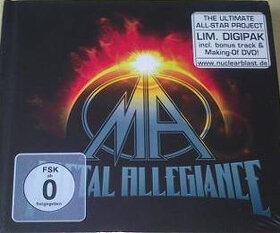CD+DVD Metal Allegiance ‎– Metal Allegiance 2015 digibook - 3