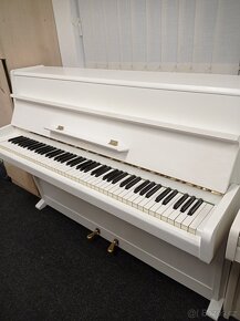Bílé piano, pianino, klavír Petrof-Forster - 3