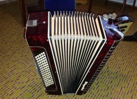 Harmonika, akordeon, Klingenthal, kufr, pouzdro - 3