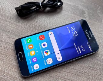 Samsung Galaxy S6 64gb modro-černý, pěkný stav. - 3