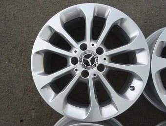 Disky originál Mercedes 17", rozteč 5x112,ET 38, šíře 6,5J - 3